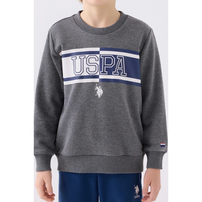 ERKEK GARSON EŞOFMAN TAKIMI - ANRASİT MELANJ