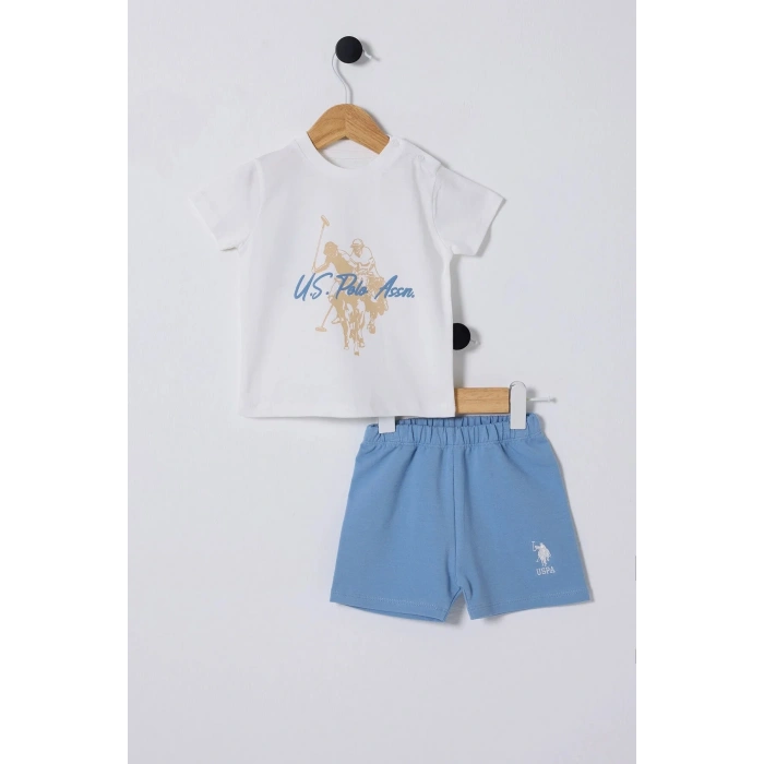 U.S POLO ASSN ERKEK BEBEK 2Lİ TAKIM - Beyaz