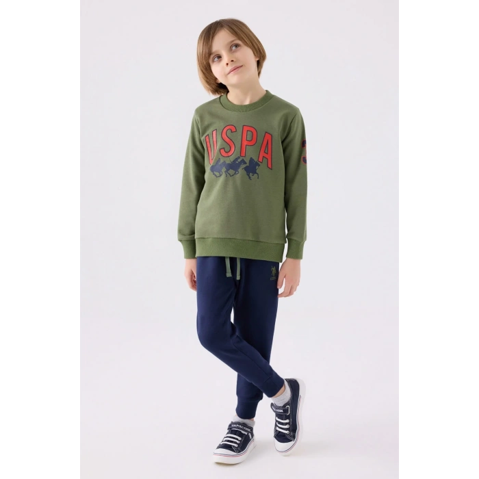 ERKEK ÇOCUK EŞOFMAN TAKIMI - HAKİ