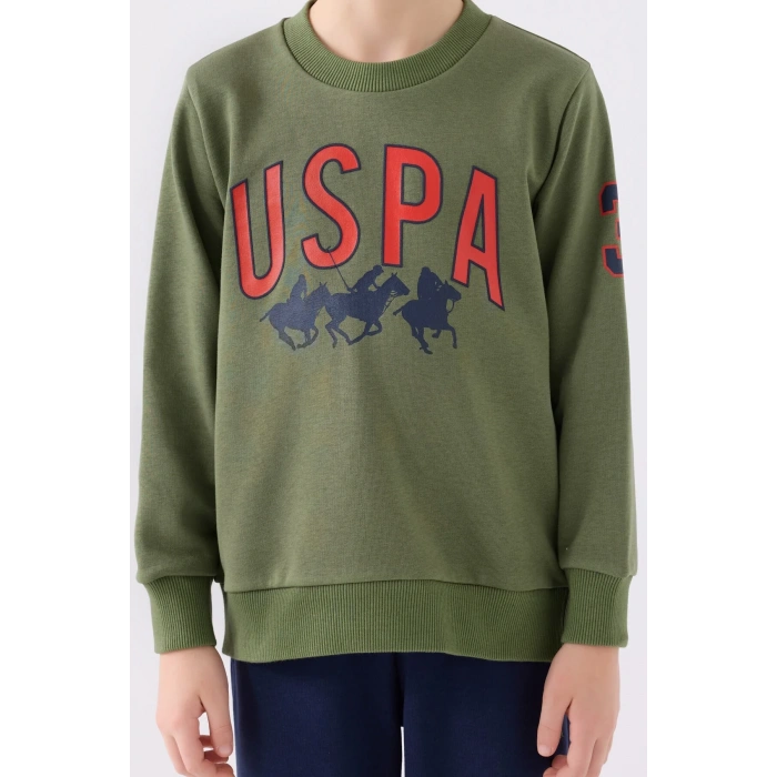 ERKEK ÇOCUK EŞOFMAN TAKIMI - HAKİ