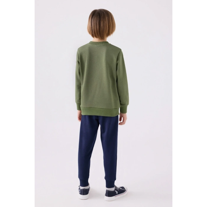 ERKEK ÇOCUK EŞOFMAN TAKIMI - HAKİ