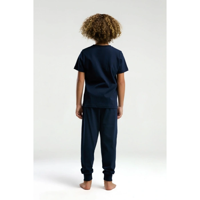 ERKEK GARSON PİJAMA TAKIMI - LACİVERT