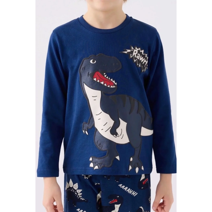 ERKEK ÇOCUK İKİLİ TAKIM - KOYU İNDİGO