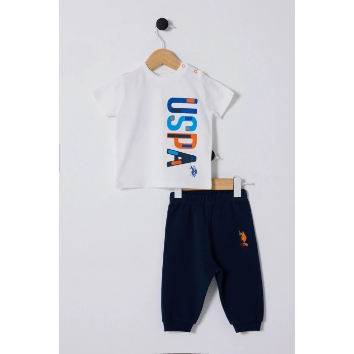 U.S POLO ASSN ERKEK BEBEK 2Lİ TAKIM - Beyaz