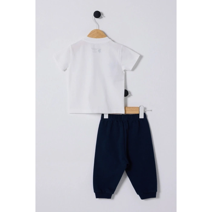 U.S POLO ASSN ERKEK BEBEK 2Lİ TAKIM - Beyaz