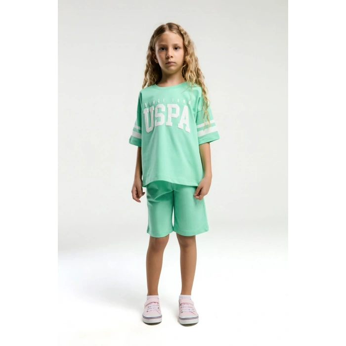 KIZ ÇOCUK BERMUDA TAKIM - MAUVE