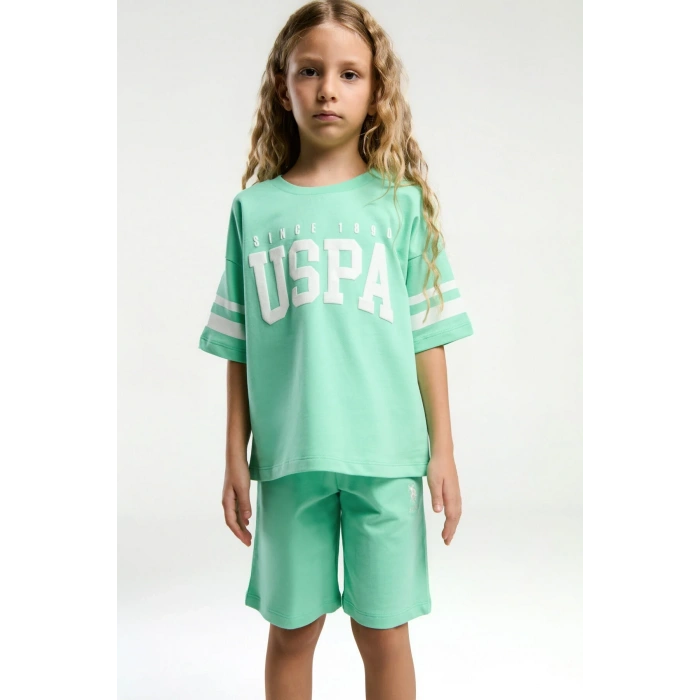 KIZ ÇOCUK BERMUDA TAKIM - MAUVE