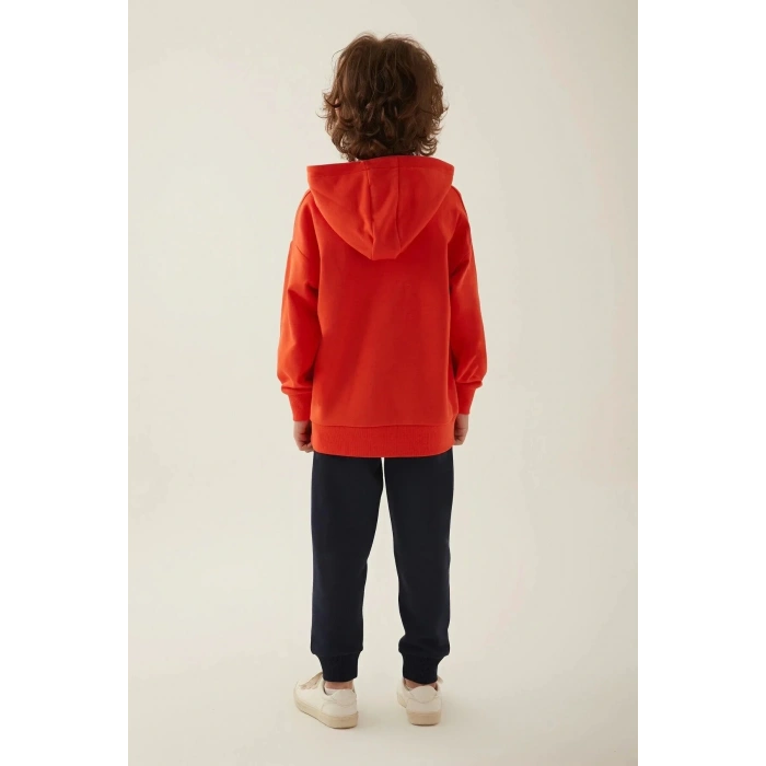 ERKEK ÇOCUK EŞOFMAN TAKIM - NAR ÇİÇEĞİ