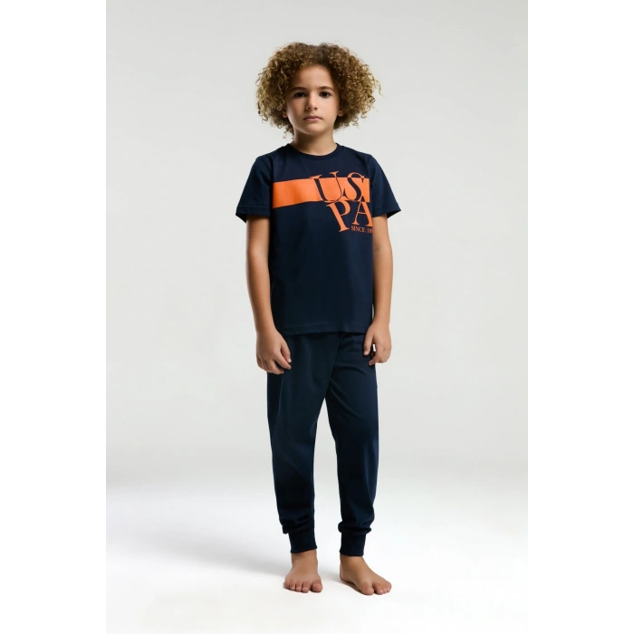 ERKEK ÇOCUK PIJAMA TAKIMI - LACIVERT