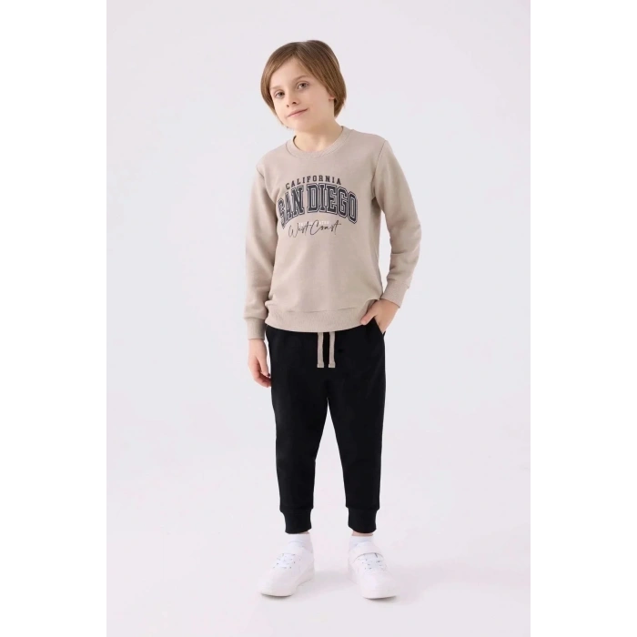 ERKEK ÇOCUK ESOFMAN TAKIM - KUM