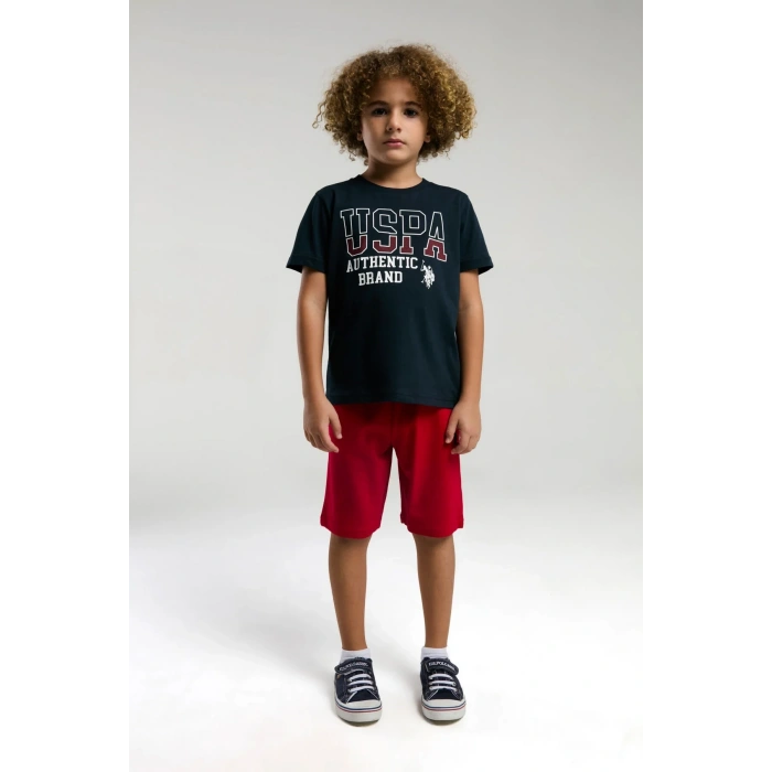 ERKEK GARSON BERMUDA TAKIM - NAVY