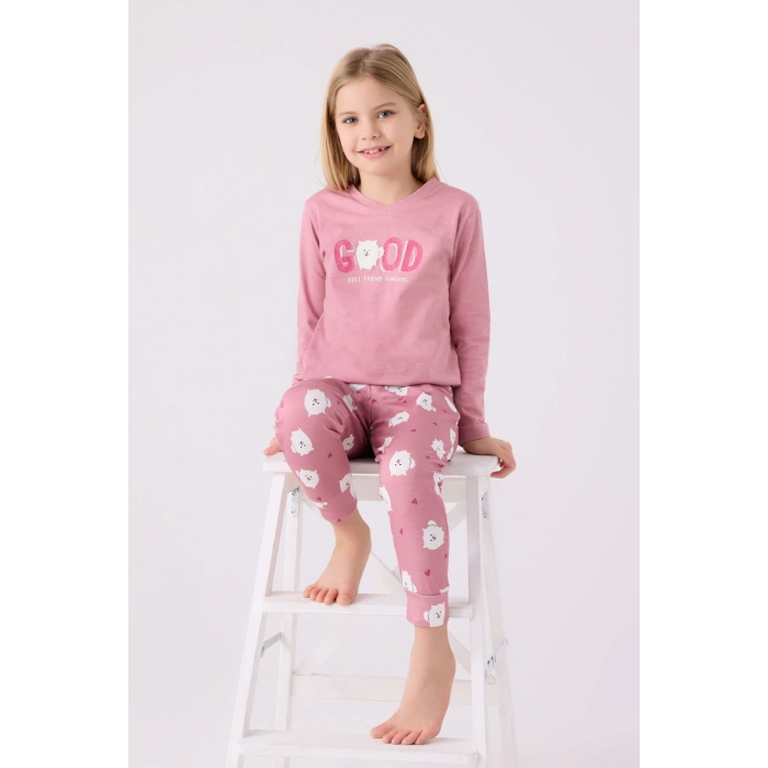 ARNETTA ANNE KIZ İKİLİ TAKIM - KARANFİL