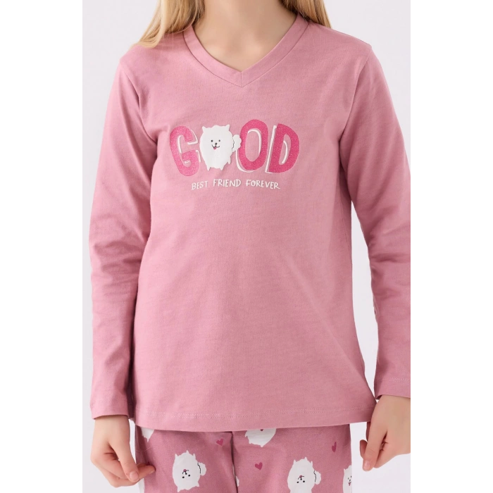 ARNETTA ANNE KIZ İKİLİ TAKIM - KARANFİL