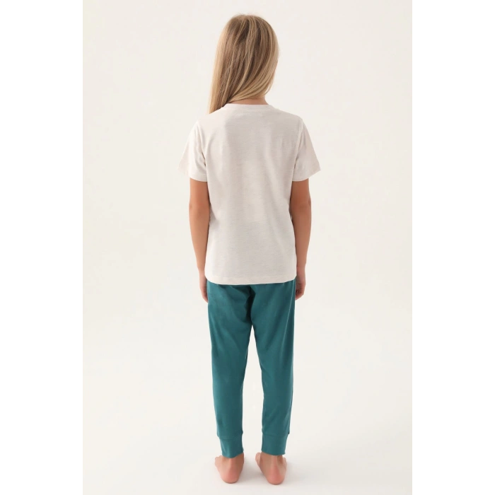 ARNETTA ANNE KIZ İKİLİ TAKIM - KREM MELANJ