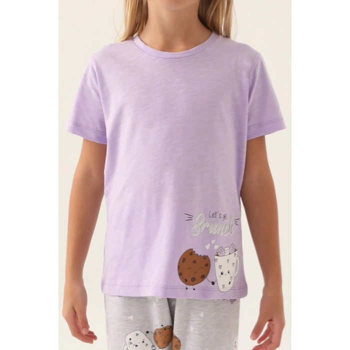 ARNETTA ANNE KIZ İKİLİ TAKIM - LİLA