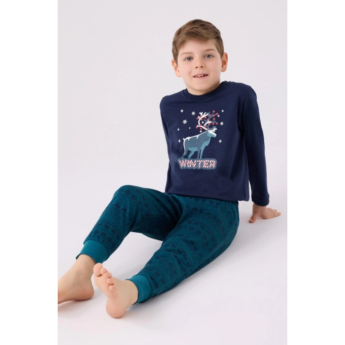 ARNETTA BABA OĞLU İKİLİ TAKIM - LACİVERT