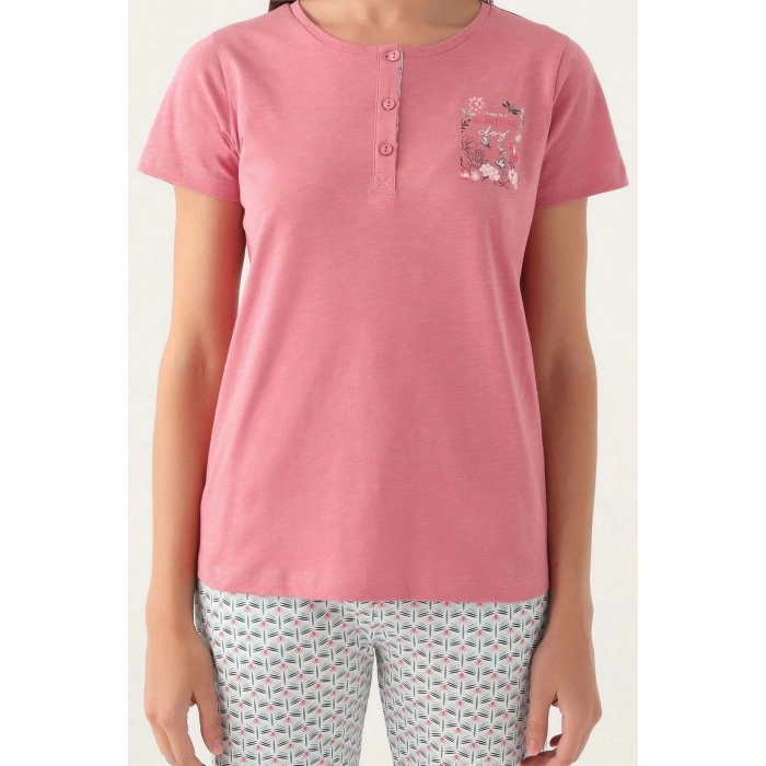 ARNETTA KADIN İKİLİ TAKIM - KIZIL PEMBE