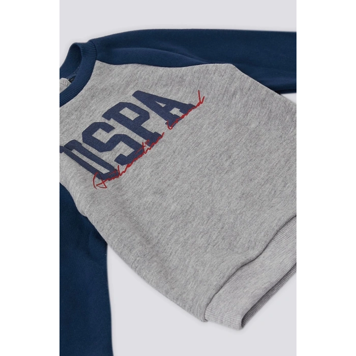 ERKEK BEBEK 2 Lİ TAKIM - GRİ MELANJ