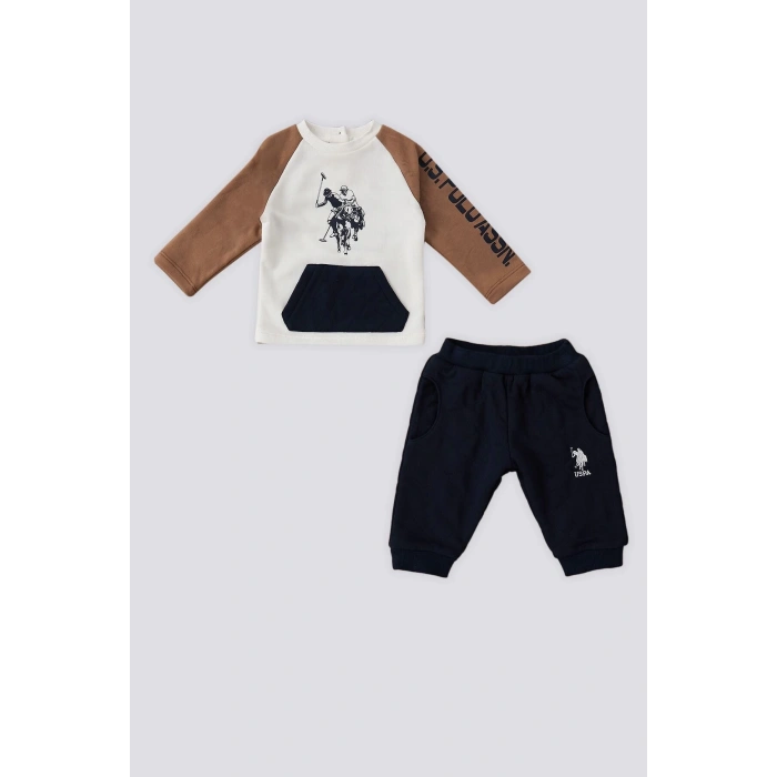 ERKEK BEBEK 2 Lİ TAKIM - KREM