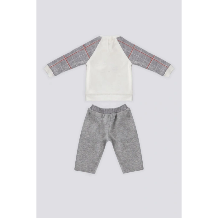 ERKEK BEBEK 2 Lİ TAKIM - KREM