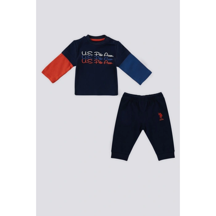 ERKEK BEBEK 2 Lİ TAKIM - LACİVERT