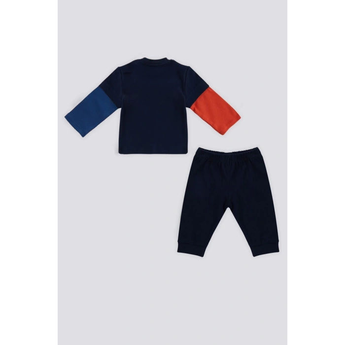 ERKEK BEBEK 2 Lİ TAKIM - LACİVERT