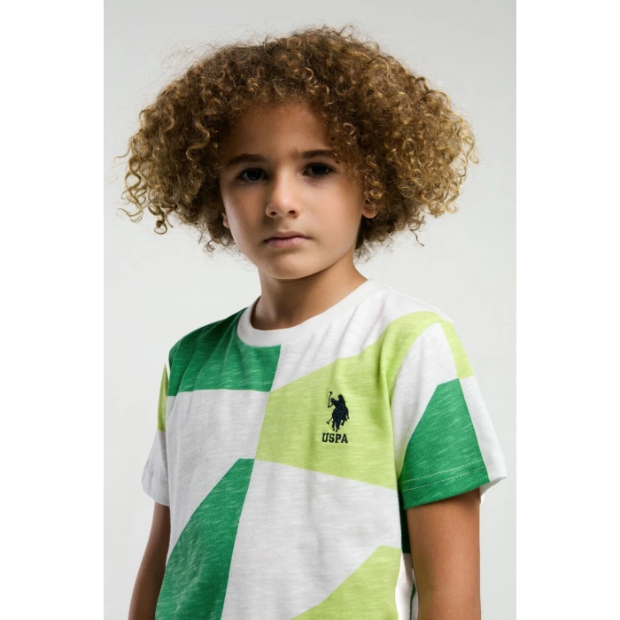 ERKEK ÇOCUK BERMUDA TAKIM - ÇAM YEŞİLİ