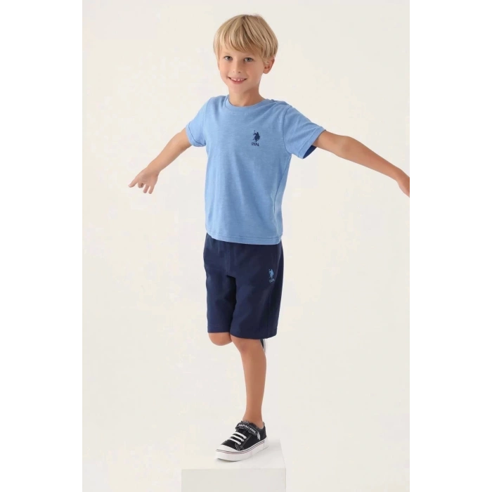 ERKEK ÇOCUK BERMUDA TAKIM - KREM