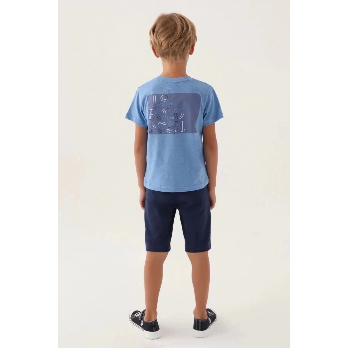 ERKEK ÇOCUK BERMUDA TAKIM - KREM