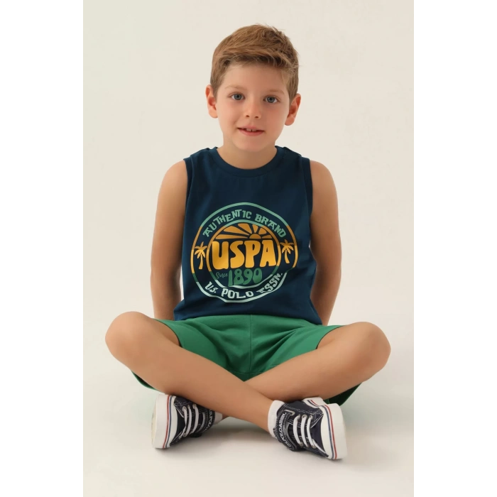 ERKEK ÇOCUK BERMUDA TAKIM - UZAY