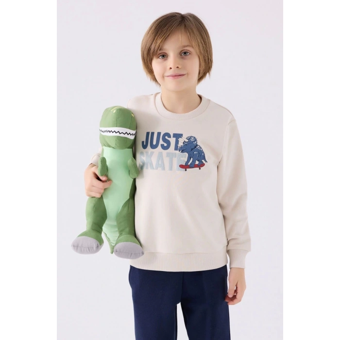 ERKEK ÇOCUK EŞOFMAN TAKIM - BEJ