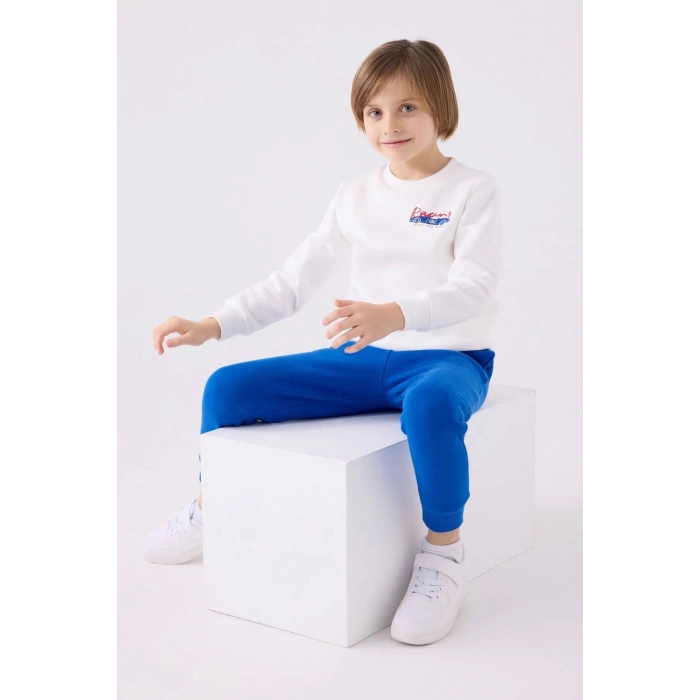 ERKEK ÇOCUK EŞOFMAN TAKIM - KREM