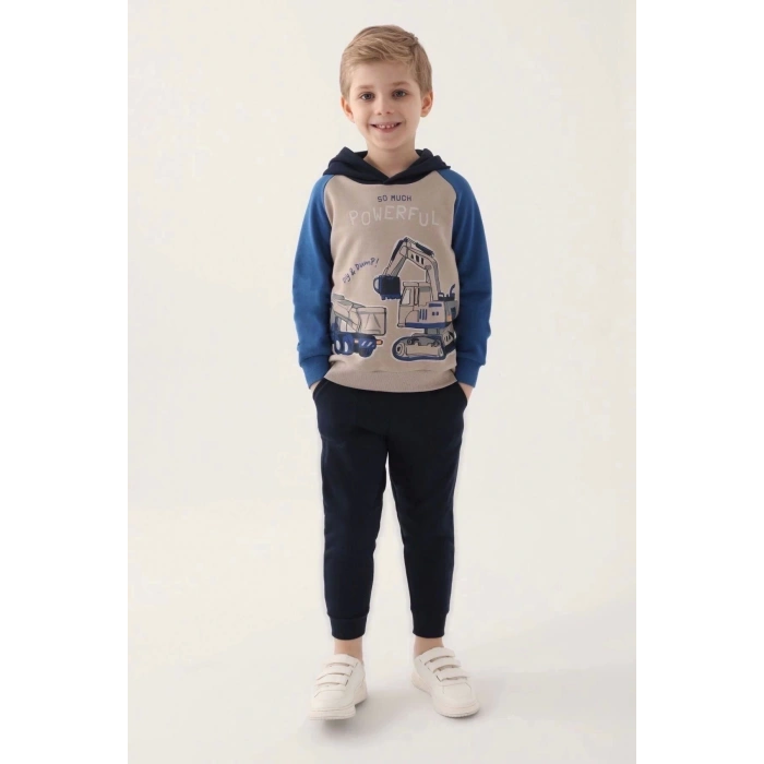 ERKEK ÇOCUK EŞOFMAN TAKIM - KUM