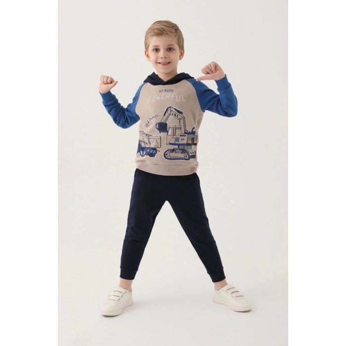 ERKEK ÇOCUK EŞOFMAN TAKIM - KUM