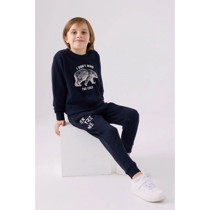 ERKEK ÇOCUK EŞOFMAN TAKIM - LACİVERT