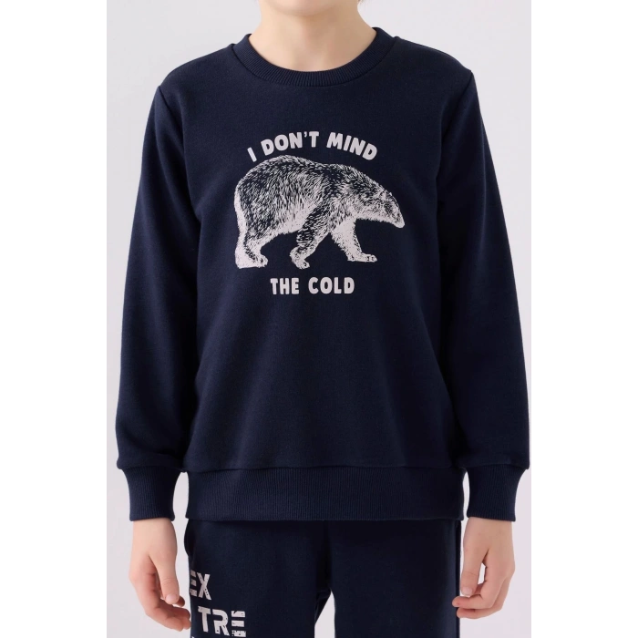 ERKEK ÇOCUK EŞOFMAN TAKIM - LACİVERT