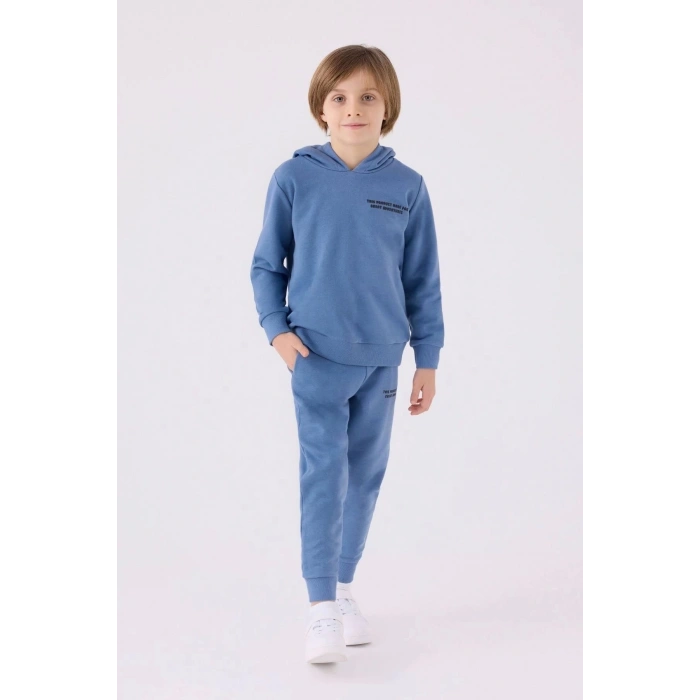 ERKEK ÇOCUK EŞOFMAN TAKIM - MAVİ