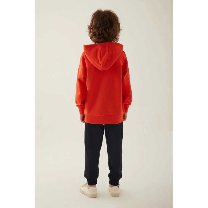 ERKEK ÇOCUK EŞOFMAN TAKIM - NAR ÇİÇEĞİ