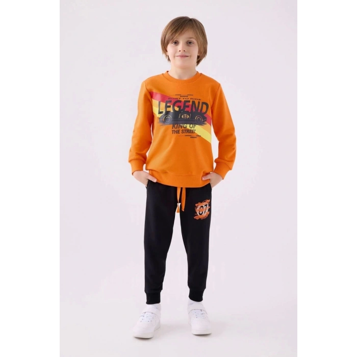 ERKEK ÇOCUK EŞOFMAN TAKIM - TURUNCU