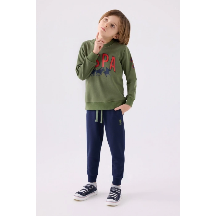 ERKEK ÇOCUK EŞOFMAN TAKIMI - HAKİ