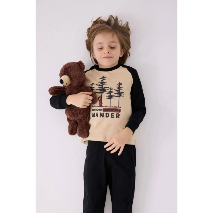 ERKEK ÇOCUK İKİLİ TAKIM - BEJ