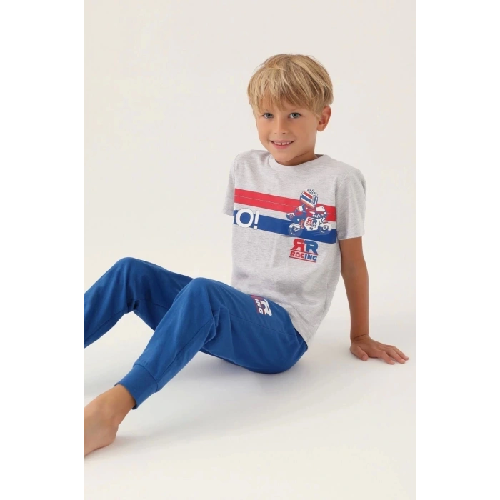 ERKEK ÇOCUK İKİLİ TAKIM - KAR MELANJ