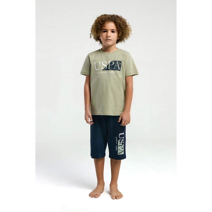 ERKEK ÇOCUK KAPRİ TAKIM - ÇAY YEŞİLİ