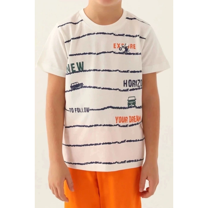 ERKEK ÇOCUK KAPRİ TAKIM - SU YEŞİLİ