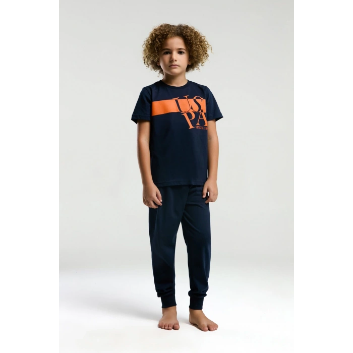 ERKEK ÇOCUK PİJAMA TAKIMI - LACİVERT