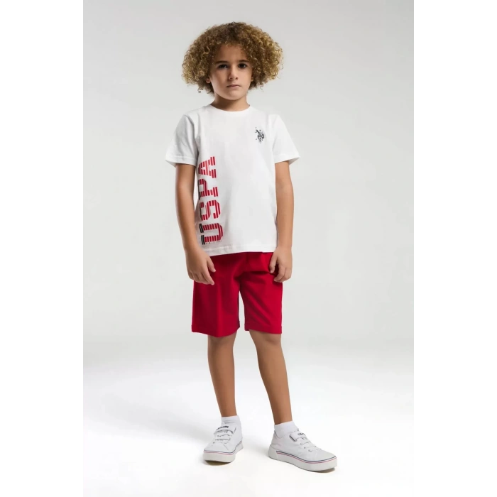 ERKEK GARSON BERMUDA TAKIM - Beyaz