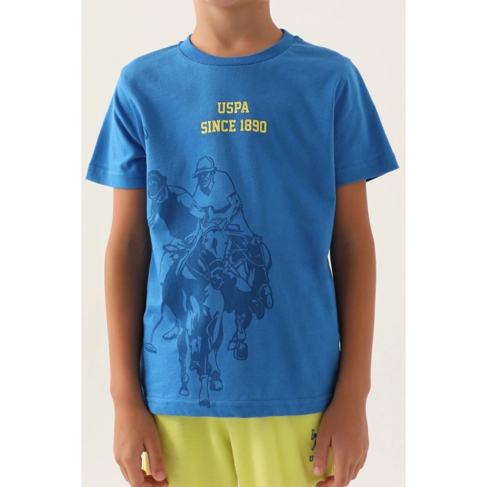 ERKEK GARSON BERMUDA TAKIM - COBALT