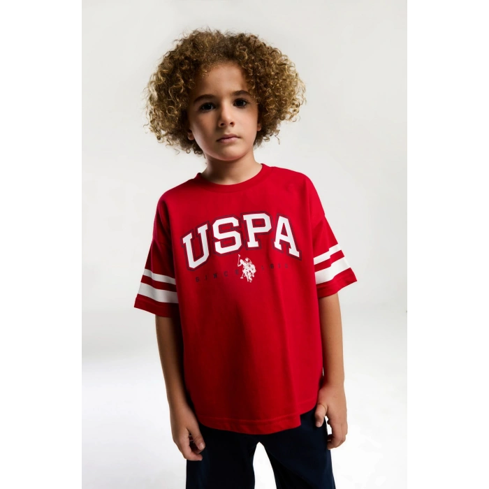 ERKEK GARSON BERMUDA TAKIM - KIRMIZI