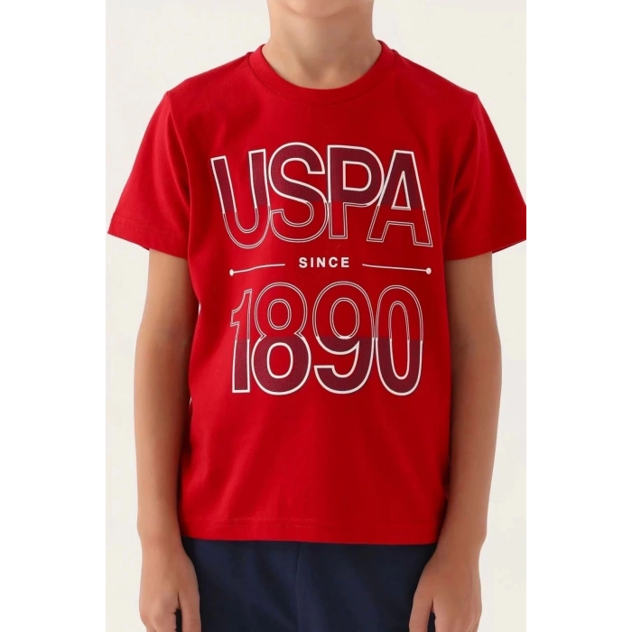 ERKEK GARSON BERMUDA TAKIM - KIRMIZI