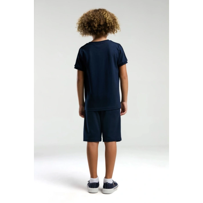 ERKEK GARSON BERMUDA TAKIM - LACİVERT